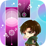 Cover Image of ダウンロード Eren Yeager Piano Tiles AOT  APK