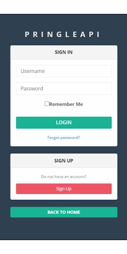 Android application BistroManager screenshort