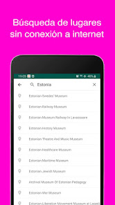 Captura de Pantalla 3 Mapa de Estonia offline + Guía android