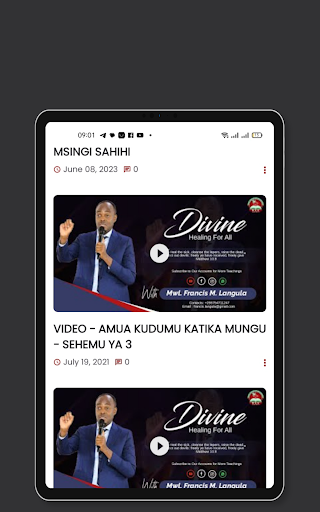 Neno App na Francis Langula