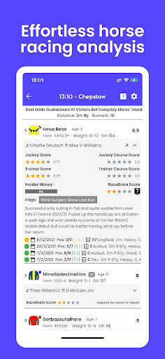 RaceBrain - Horse Racing Screen 3