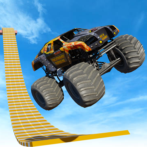 Monster Car Stunt Ramp Jump 3D
