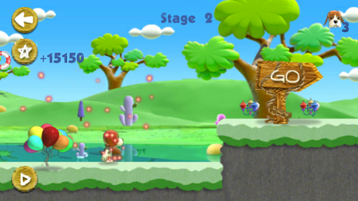 Android application Animals Run screenshort