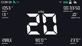 screenshot of GPS HUD Speedometer