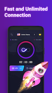 VPN Inf - Security Fast VPN MOD APK (VIP مفتوح) 3