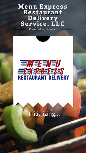 Android application Menu Express Delivery screenshort