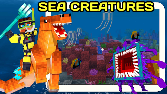 Sea creatures mod 0.49 APK screenshots 3