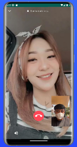 Video Call Difarina Indra Screen 3