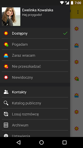 GG Messenger Screen 2