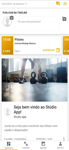 Android application Unno Studio Personal screenshort