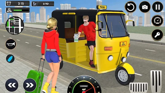 TukTuk Rickshaw taxi Simulator