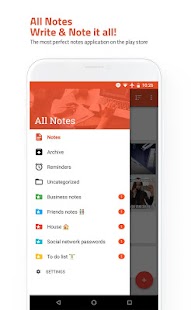 All Notes Screenshot