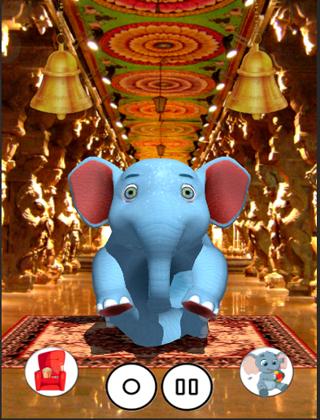 Android application Talking Elephant screenshort