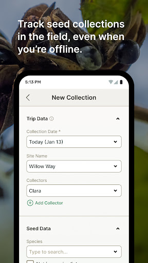Android application Terraware screenshort