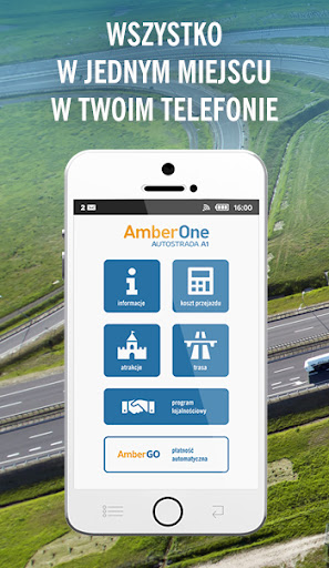 Android application AmberOne screenshort