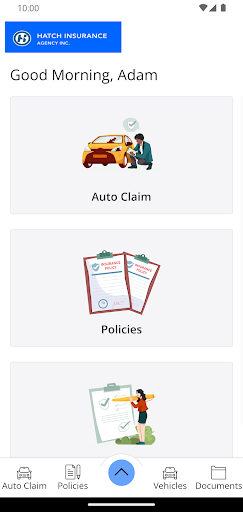 Hatch Insurance Agency Online Screen 2