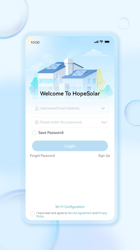 Android application Hopetrek Link screenshort
