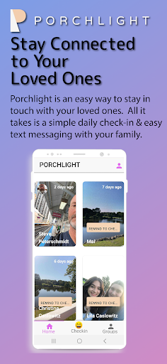 Android application Porchlight screenshort
