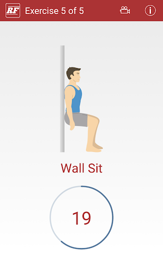 Rapid Fitness - Leg Workout Screen 3