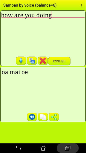 Android application ﻿Learn Samoan by voice screenshort