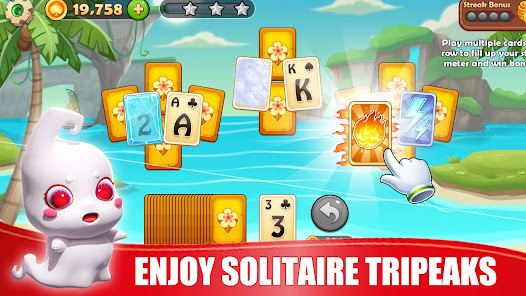 Solitaire TriPeaks - Card Game  screenshots 1