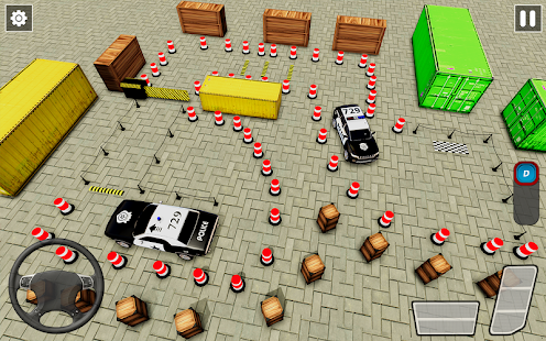 Police Car Parking Simulator Screenshot