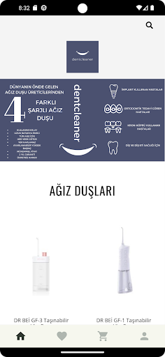 Android application dentcleaner screenshort