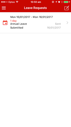 Android application BT Staff screenshort