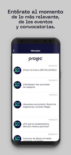 Prolec Móvil Screen 2