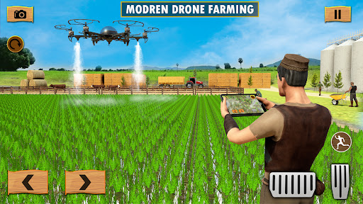 Real Tractor Driving Simulator : USA Farming Games apktram screenshots 18