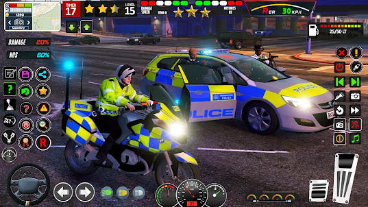 警車遊戲警察停車場 - 警察停車模擬器 2023