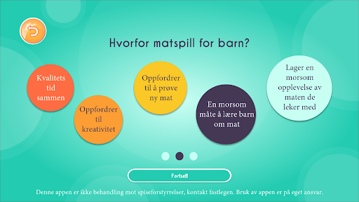 Android application Food pickiness screenshort