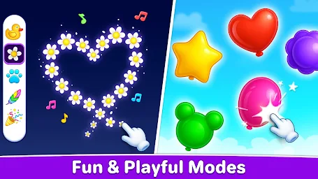 Kids Music: Piano, Xylo, Drums - Screenshot Image