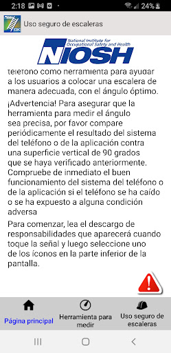 Vista previa de la aplicación