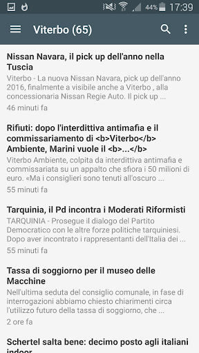 Tuscia News, tutte le notizie Screen 2