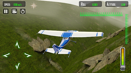 Jogo de avião simulador de vôo