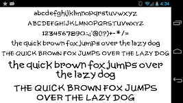 screenshot of Written Fonts Message Maker