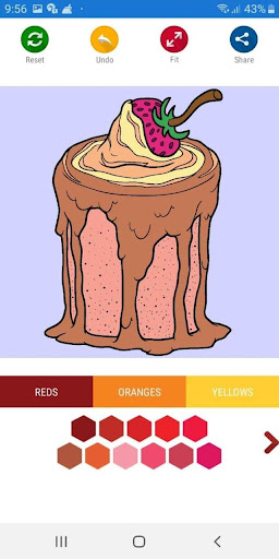 Android application Coloring - Book For Adults screenshort