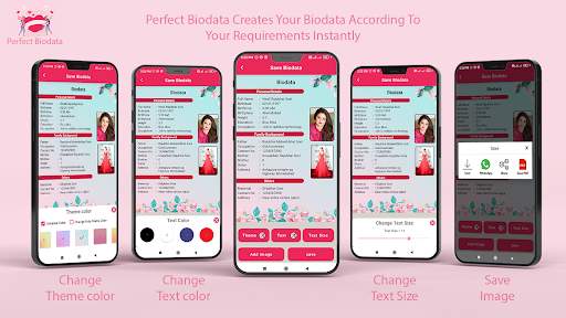 Perfect Marriage Biodata Maker Screenshot 1 - AppWisp.com
