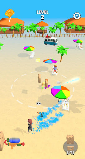 Android application Sand Castle screenshort