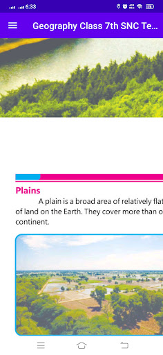 Geography 7th SNC Book Screen 3