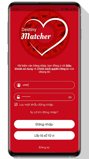 Destiny Matcher Screen 2