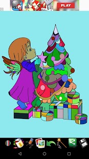 Christmas Coloring Screenshot