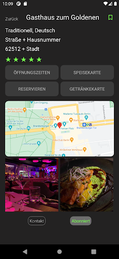 Android application Find Your Local screenshort