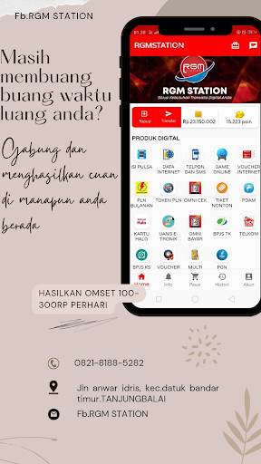 Android application RGM STATION screenshort