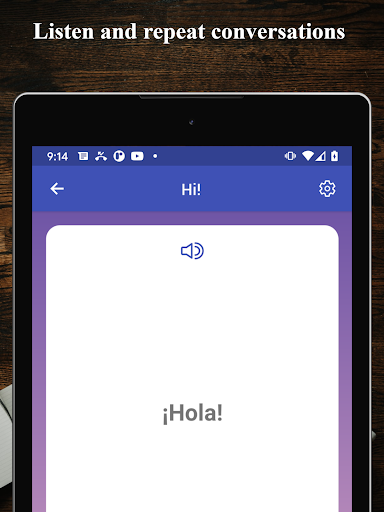 Screenshot of Korean Flashcards