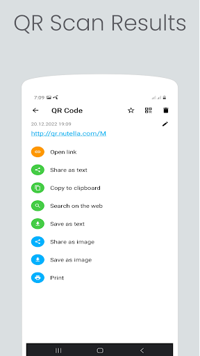 QR and Bar Code Scanner