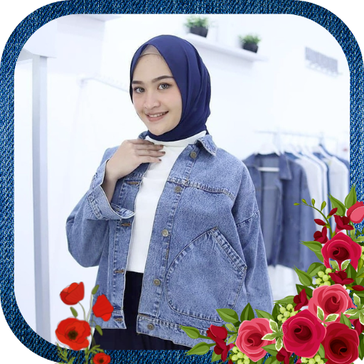 Hijab Jeans Selfie Style logo