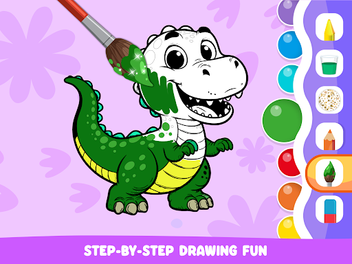 Screenshot of Kids Drawing Games & Coloring