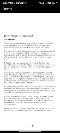 PACE Teach AI Screen 2